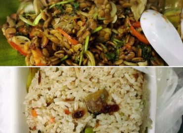 Jing Hpaw Myayの納豆料理２種