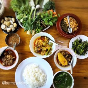Aung Thukhaのオーダー料理