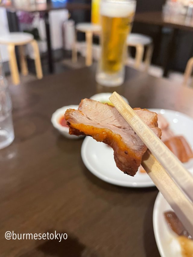 駒込のラーメン店ペコのミャンマー料理「ワカウキン」