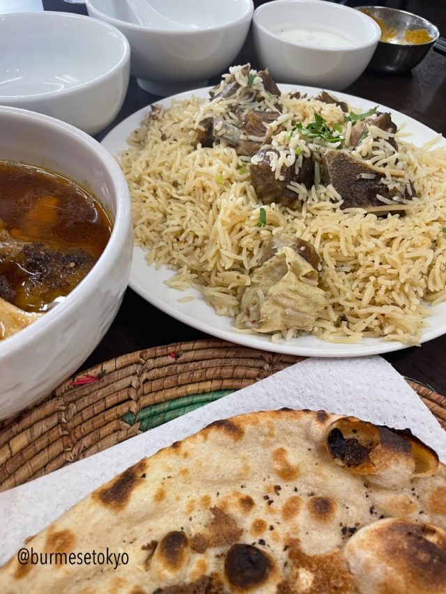 野田のパキスタン料理店「HANDI」のマトンプラオ