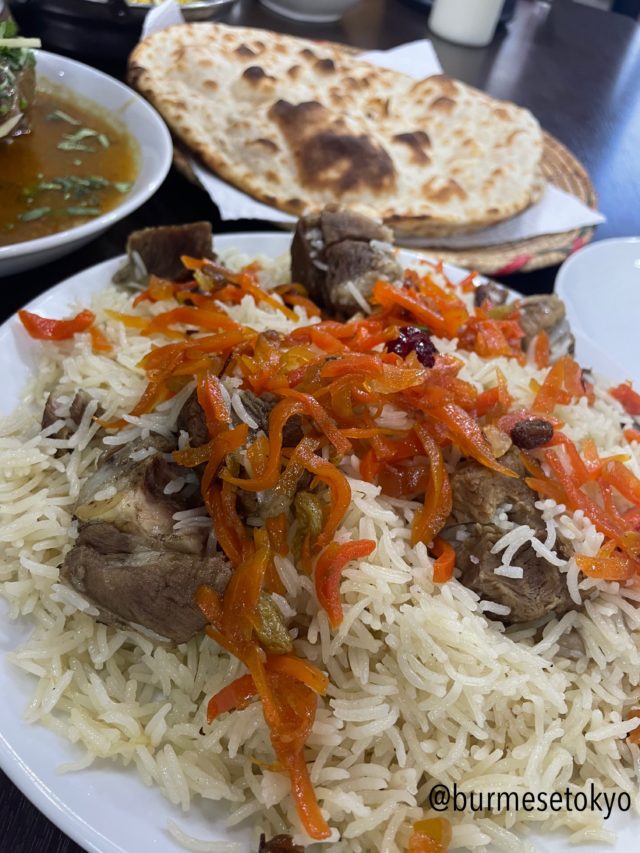 インドパキスタン料理「HANDI」のカブリプラオ