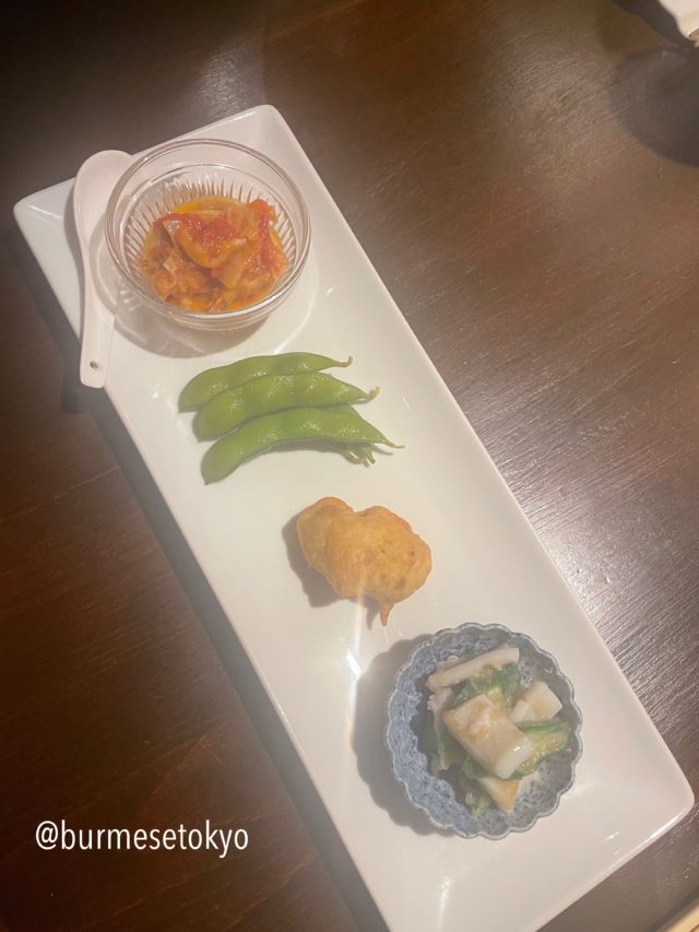 中国郷土料理のMatsushima「まつしま」の8月コース料理　前菜盛り合わせ